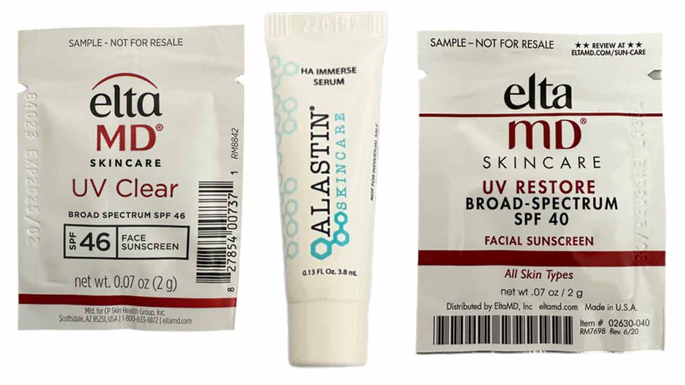 Skin Spot Skincare Samples Skin Spot Skincare Samples