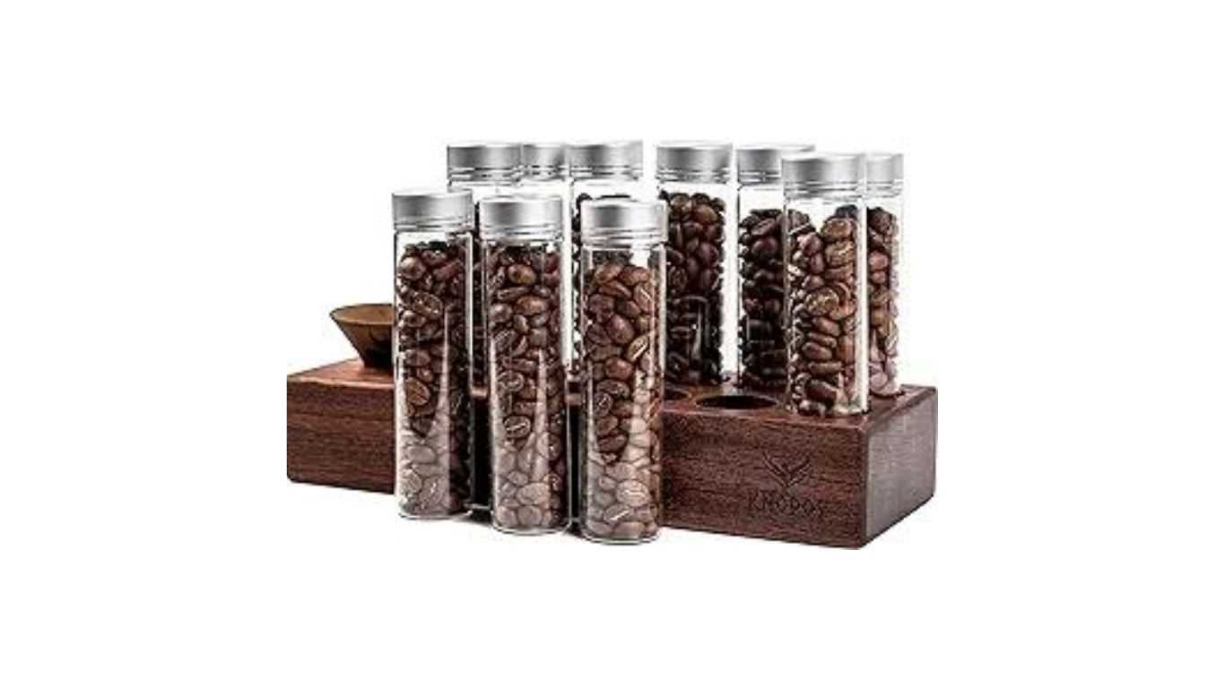 Coffee Bean Storage Tubes