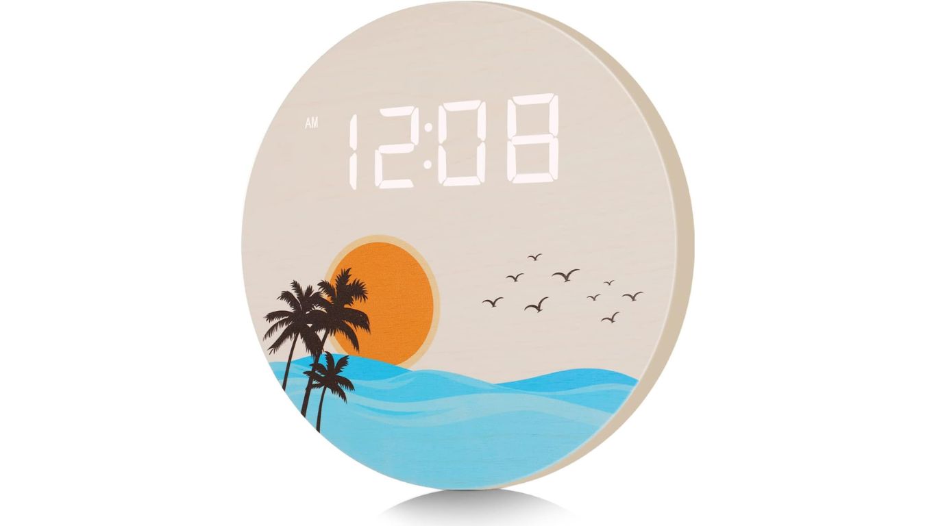 DMDMBSR Digital Wall Clock