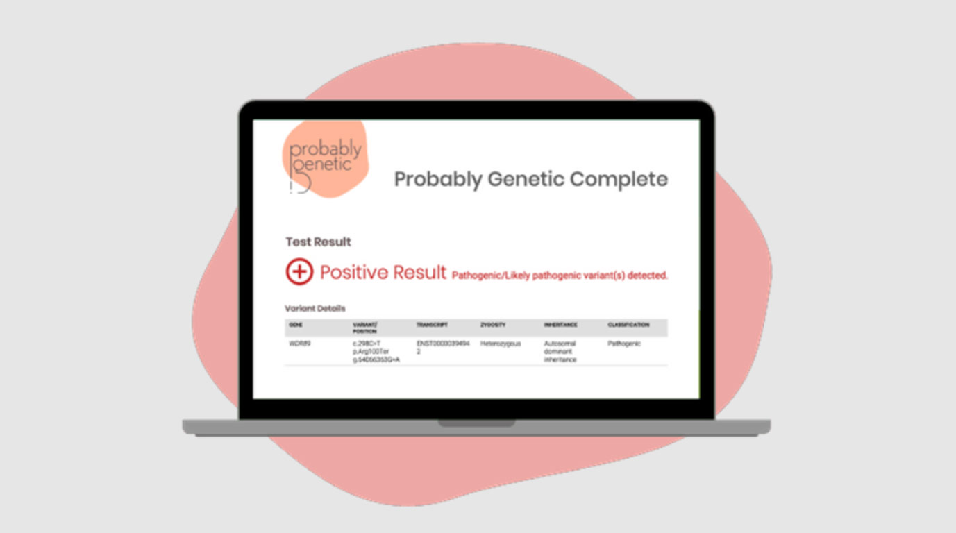 Probably Genetic Testing Probably Genetic Testing