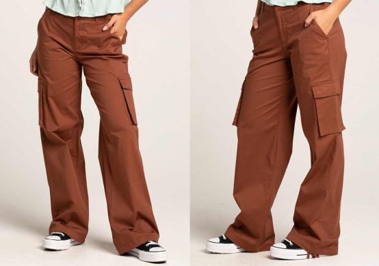 Womens Cargo Jogger Pants