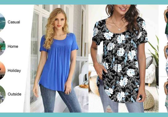Women's Summer Tunic Tops
