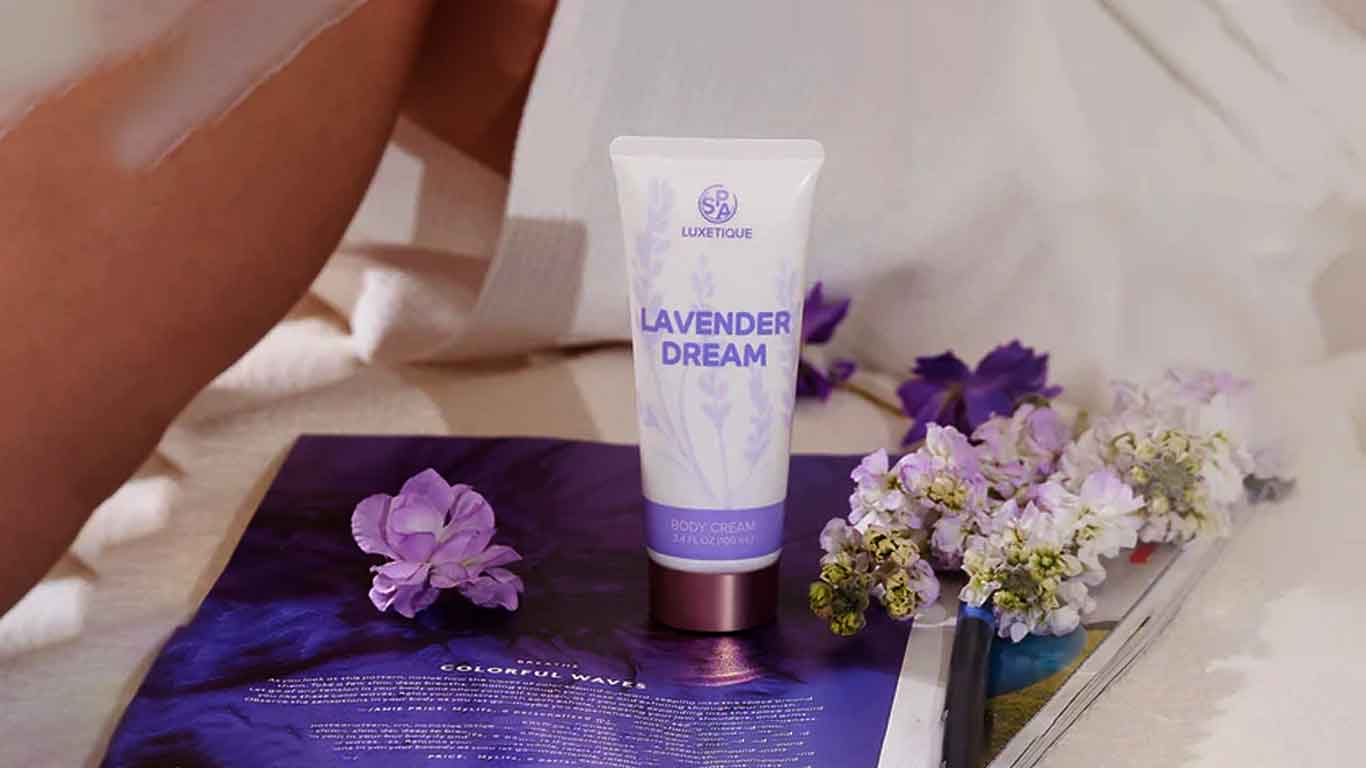 Lavender body cream