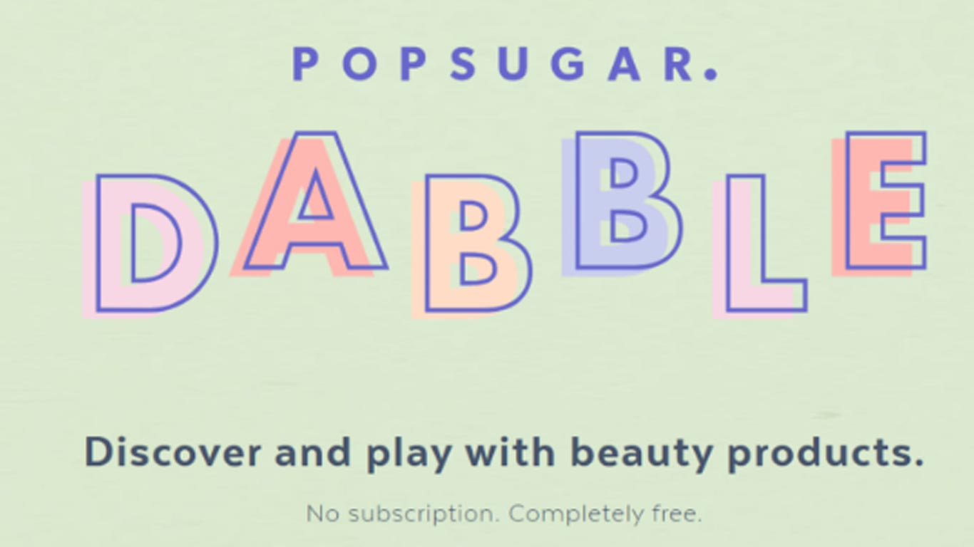 Free Beauty Product Samples Dabble Popsugar