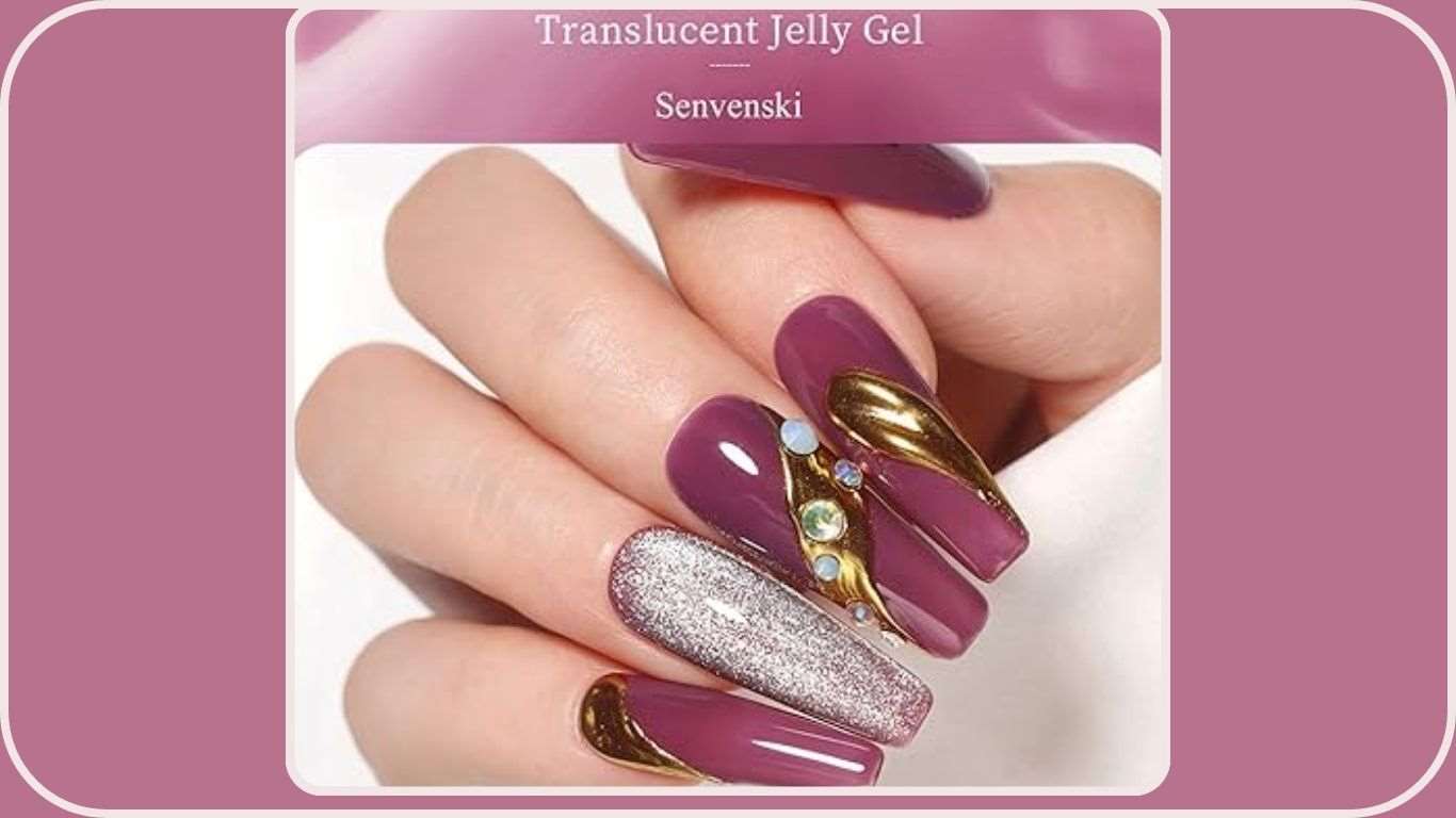 senvenski Jelly Crystal Gel Nail Polish Senvenski Gel Nail Polish