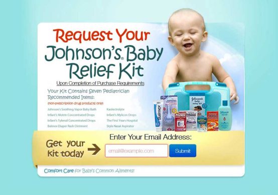 Johnson’s Baby Relief Kit