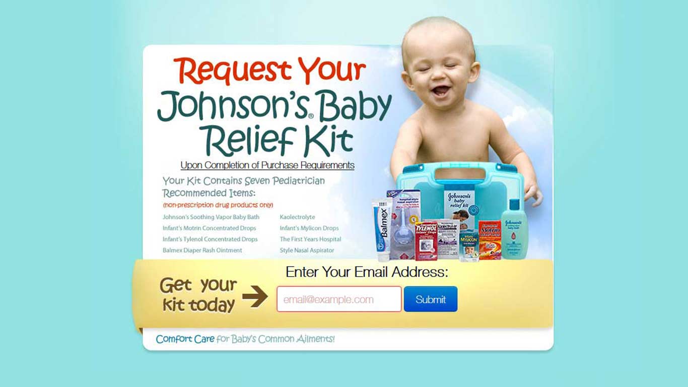 Johnson’s Baby Relief Kit