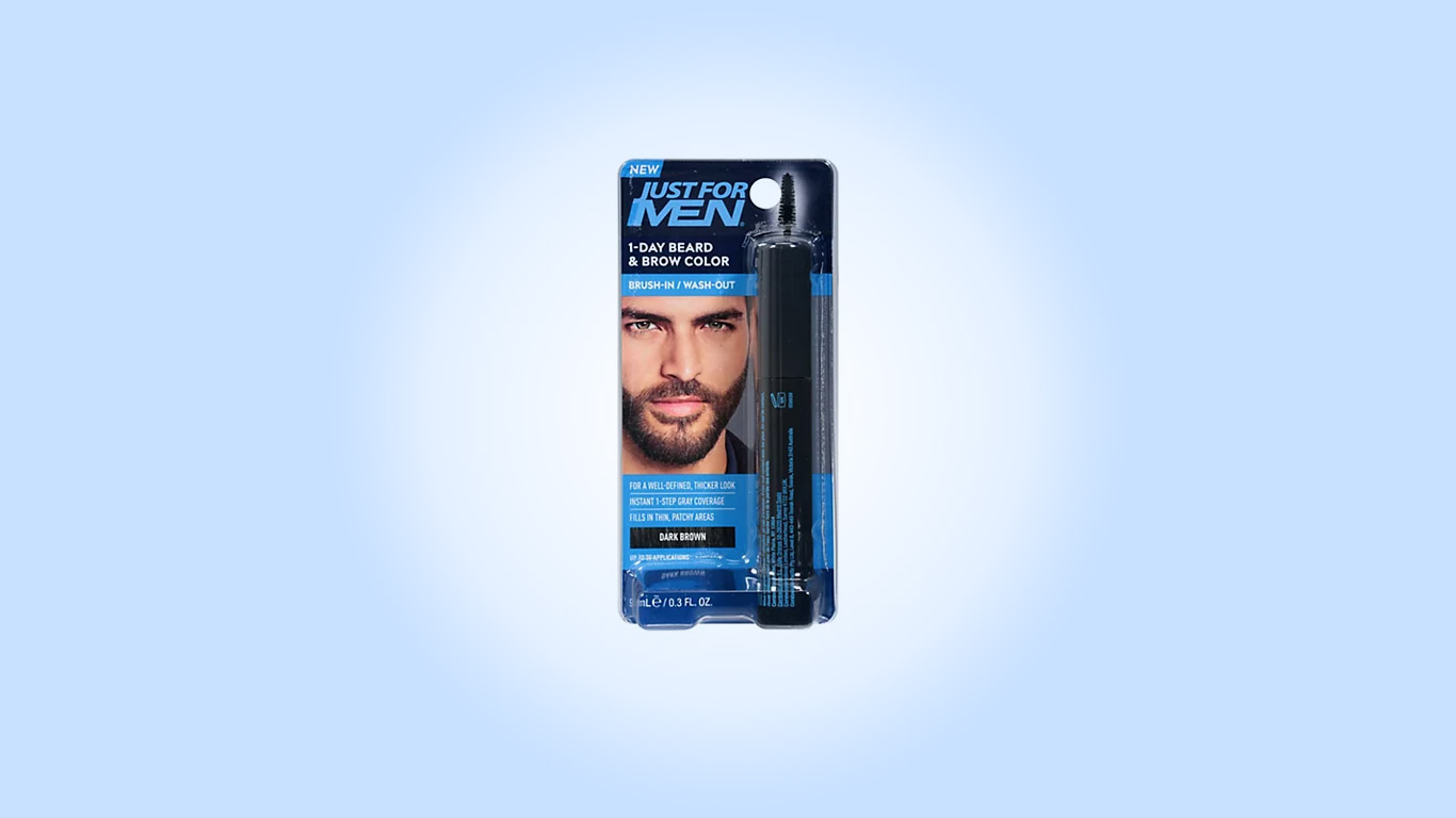 Just For Men 1-Day Beard & Brow Color – Free Sample!