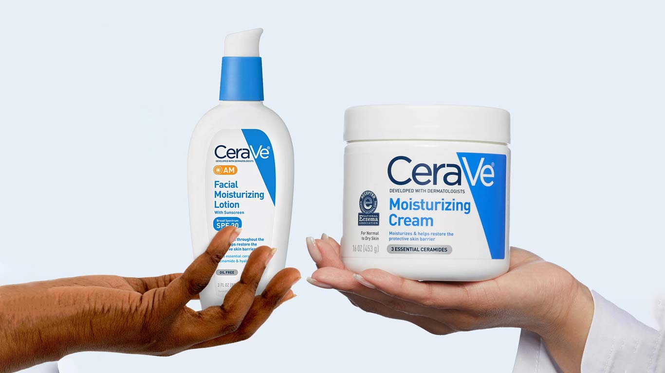 CeraVe Offers Free Moisturizing Cream and AM Lotion